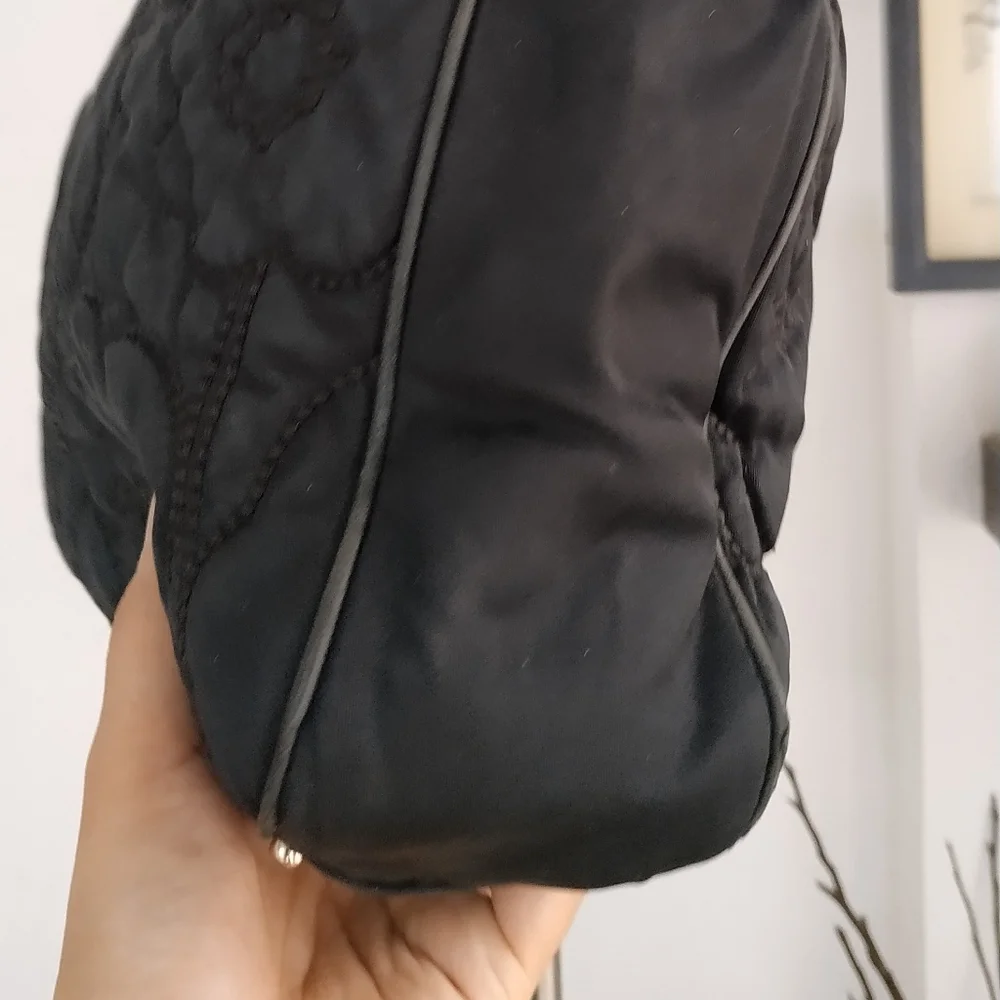 Kate Spade Quilted Nylon leather cherry Floral Tote Bag - Picture 8 of 14